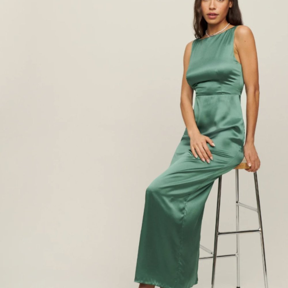 Zya Silk Dress Reformation